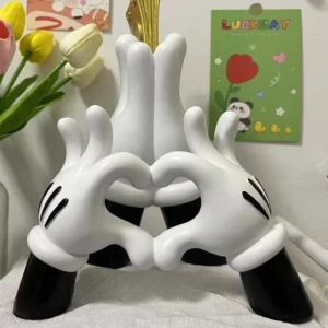 تماثيل يد جمالية لتزيين غرفة المعيشة ، نحت راتنج إبداعي ، تمثال يد فني ، إكسسوارات مكتب فاخرة ، نقود للعبادة