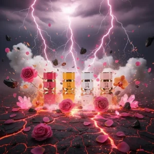 مجموعة هدايا عطور يارا النسائية 4 × 25 مل - عطر زهري فاكهي حلو يدوم طويلاً برائحة الفانيليا والمسك والعنبر والياسمين